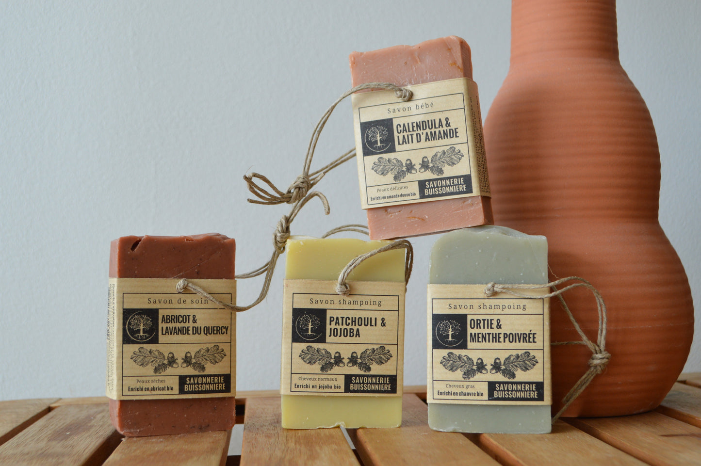 Bundle: 4 soaps for a bon voyage through Southern France